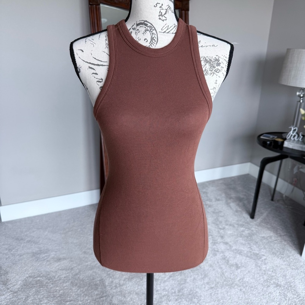 Lululemon Athletica Brown Tank Top